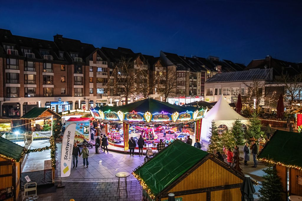 Weihnachtsmarkt in der Langenfelder Innenstadt