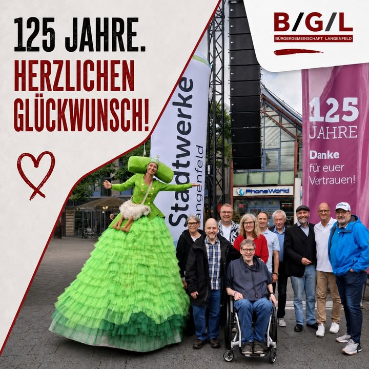 💧 125 Jahre Stadtwerke Langenfeld – herzlichen Glückwunsch!