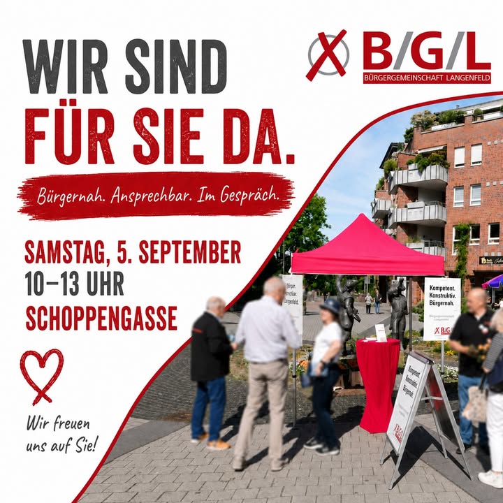 Wir möchten mit Ihnen ins Gespräch kommen! ☕️💬