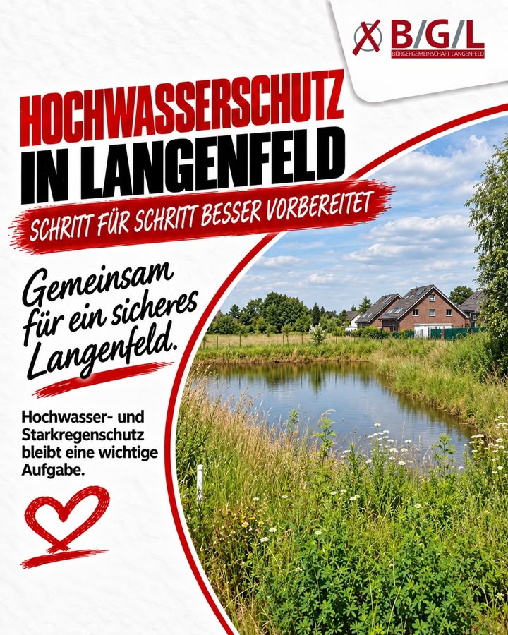 🌧️ Mehr Hochwasserschutz für Langenfeld: wichtige Schritte in Reusrath