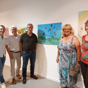 B/G/L Fraktion besuchte die Vernissage II. YOUTH ART CAMP