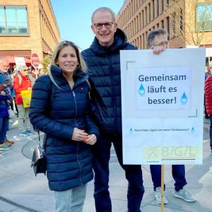Für eine sichere Wasserversorgung – Flagge zeigen!