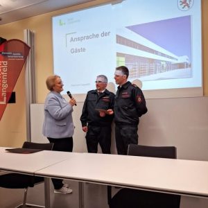 Jahreshauptversammlung der Freiwilligen Feuerwehr Langenfeld