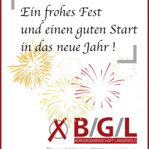 🎄✨ Weihnachtsgrüße von der B/G/L-Fraktion ✨🎄