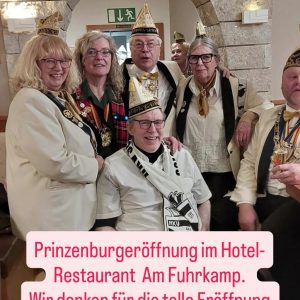 Prinzenburgeröffnung im Hotel-Restaurant Am Fuhrkamp 🎉