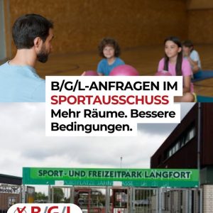 Sport braucht gute Rahmenbedingungen