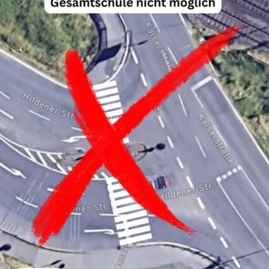🚸 Querungshilfe an der Hildener Straße – aktueller Stand