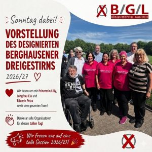👑 Vorstellung des designierten Berghausener Dreigestirns 2026/27 👑