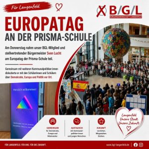 🇪🇺 Europatag an der Prisma-Schule
