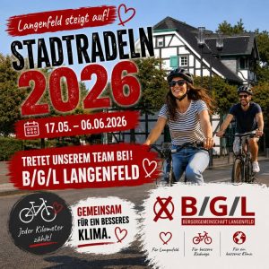 🚴‍♂️ STADTRADELN 2026 in Langenfeld 🚴‍♀️