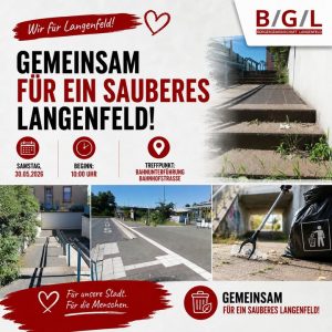 🚮 Gemeinsam für ein sauberes Langenfeld! 🌿💪