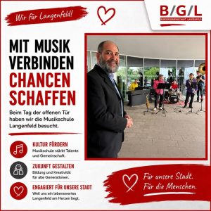 🎶 Am vergangenen Sonntag öffnete die Musikschule Langenfeld ihre Türen…