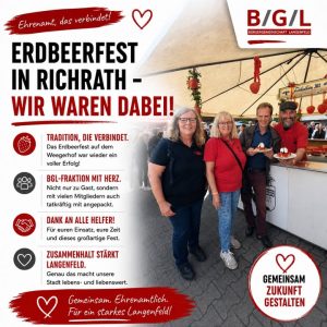 🍓 Erdbeerfest in Richrath – wir waren dabei!