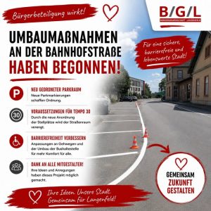 🚧 Bürgerbeteiligung wirkt, und an der Bahnhofstraße wird das jetzt sichtbar!