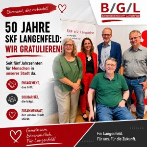 🎉 50 Jahre SkF Langenfeld – Herzlichen Glückwunsch zum Jubiläum!