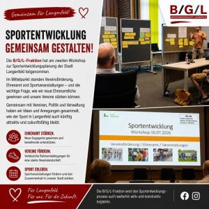 Sport verbindet Generationen – deshalb gestalten wir seine Zukunft aktiv mit. ⚽🏀🏊