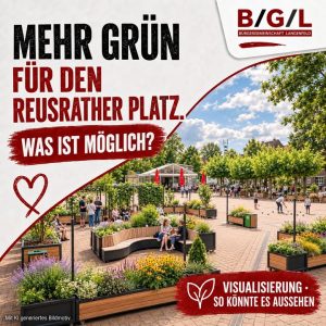 🌳 Mehr Grün für den Reusrather Platz!