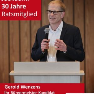 Jubiläum: 30 Jahre Ratsmitglied