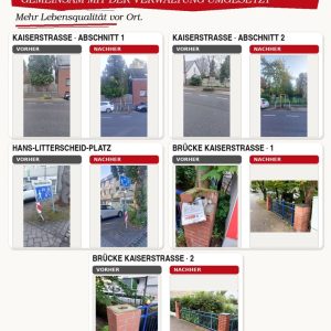 Kleine Maßnahmen, die vor Ort etwas bewegen.