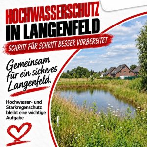 🌧️ Mehr Hochwasserschutz für Langenfeld: wichtige Schritte in Reusrath