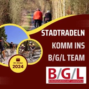STADTRADELN: Komm ins B/G/L Team