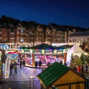 Weihnachtsmarkt in der Langenfelder Innenstadt